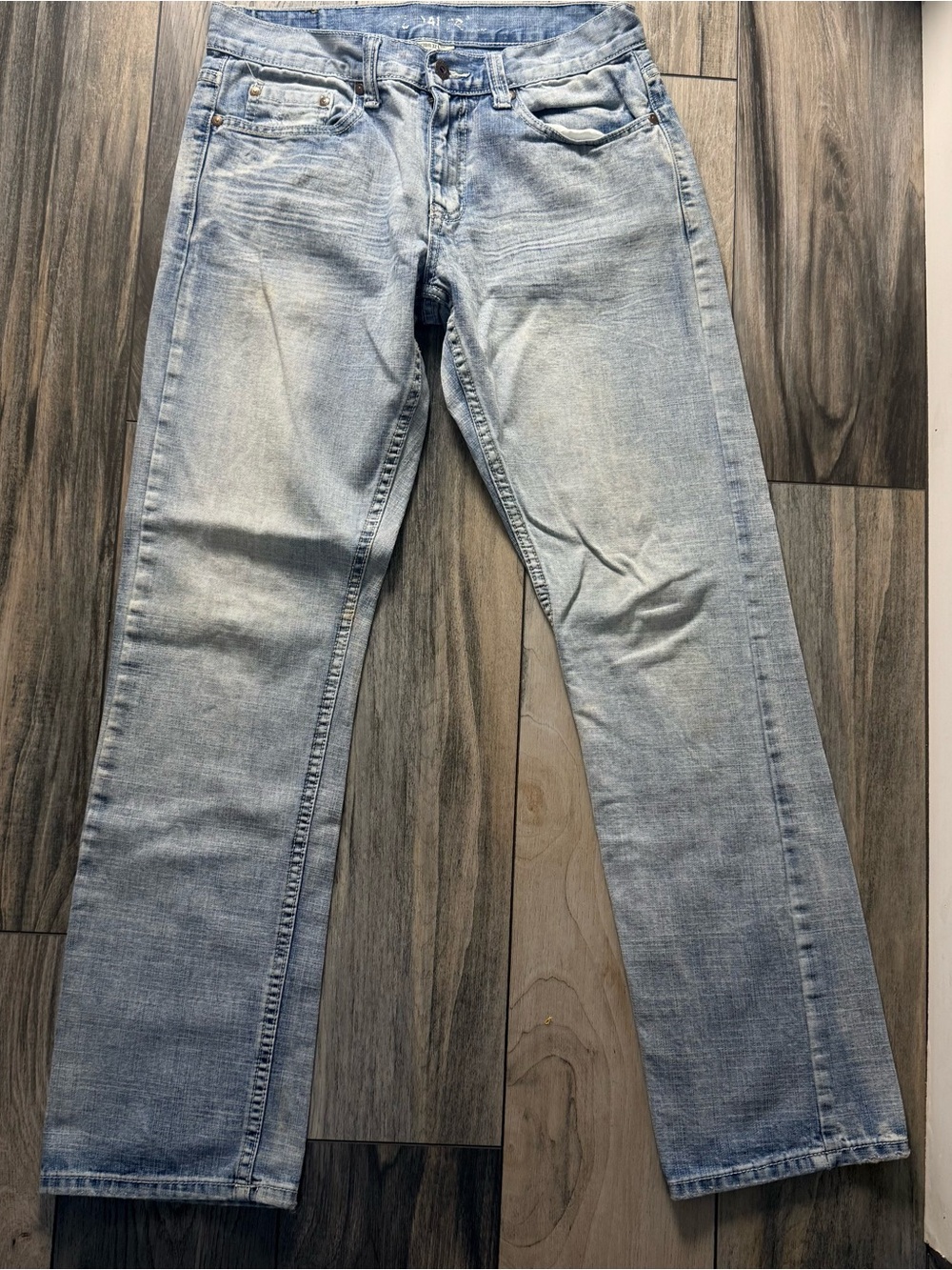 Flypaper Light Blue Men's Straight Jeans